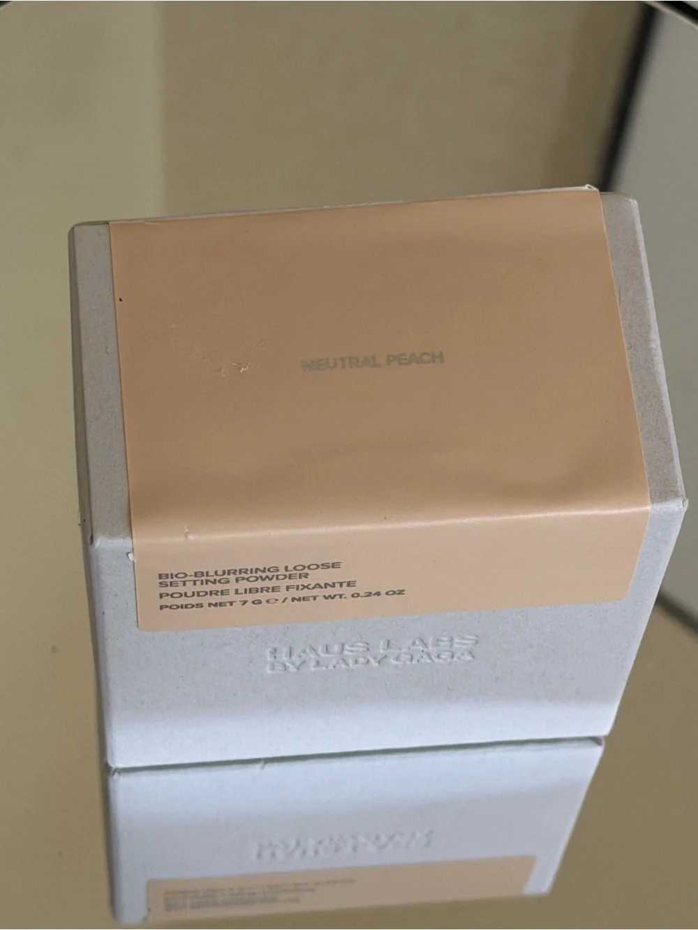 HAUS LABS | Bio-Blurring Loose Setting Powder Neutral Peach Sealed